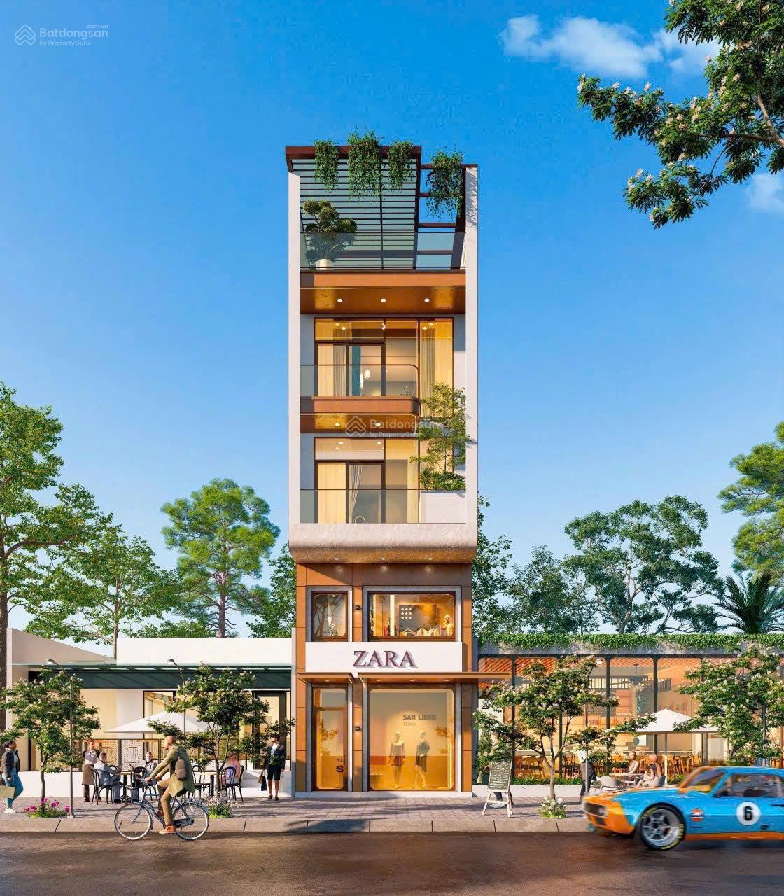 Thiết kế nhà phố mẫu ven sông tại THE 826 EC Long Hậu phong cách hiện đại