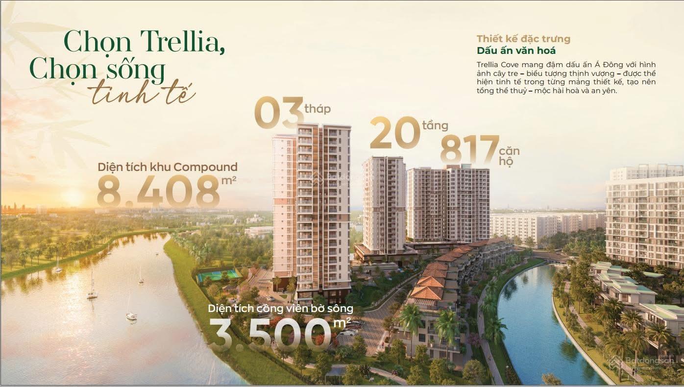 Phối cảnh tổng thể Trellia Cove compound Mizuki Park