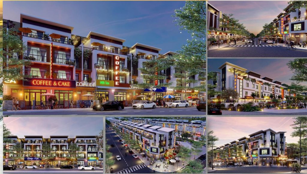 Nhà phố liền kề và shophouse thương mại tại đô thị T&T City Millennia Cần Giuộc