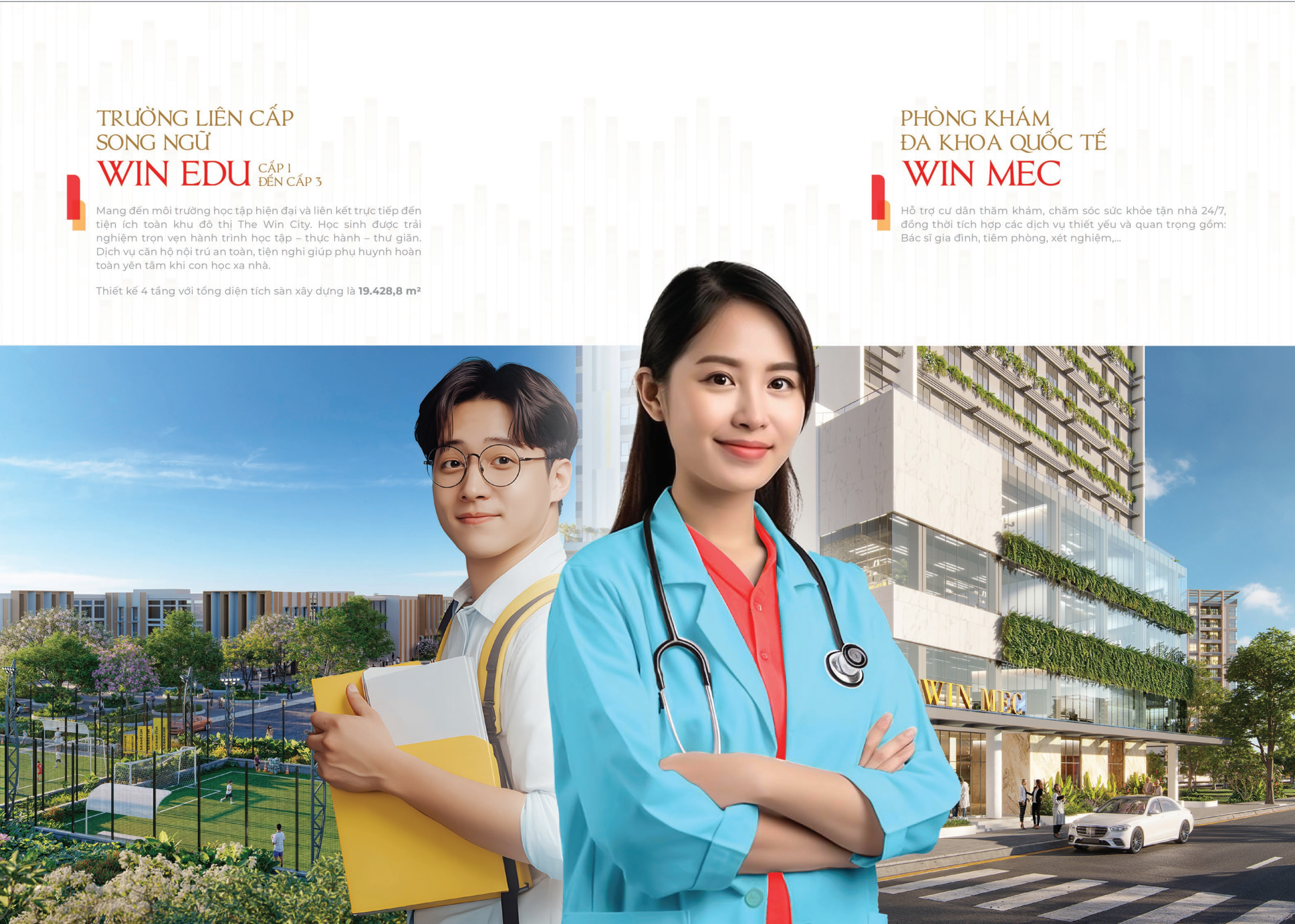 Khu Win Edu và Win Mec dự án The Win City Long An