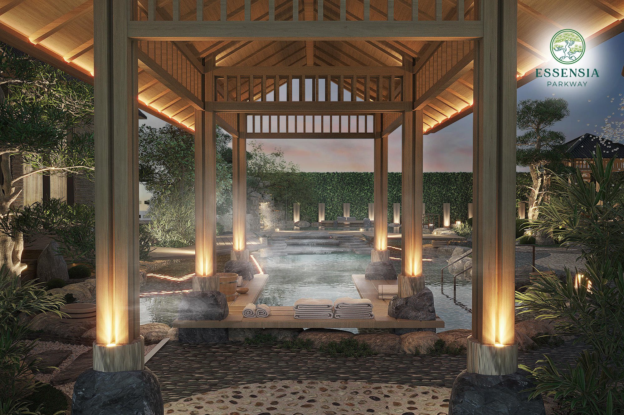 Tiện ích Wellness và không gian xanh Essensia Parkway
