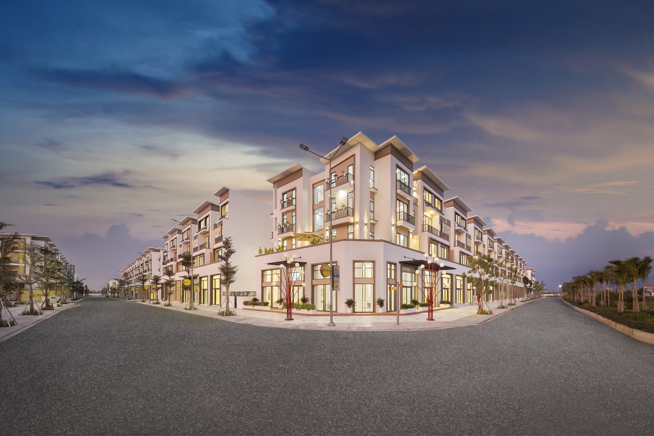 Nhà phố liền kề và shophouse thương mại tại đô thị T&T City Millennia Cần Giuộc