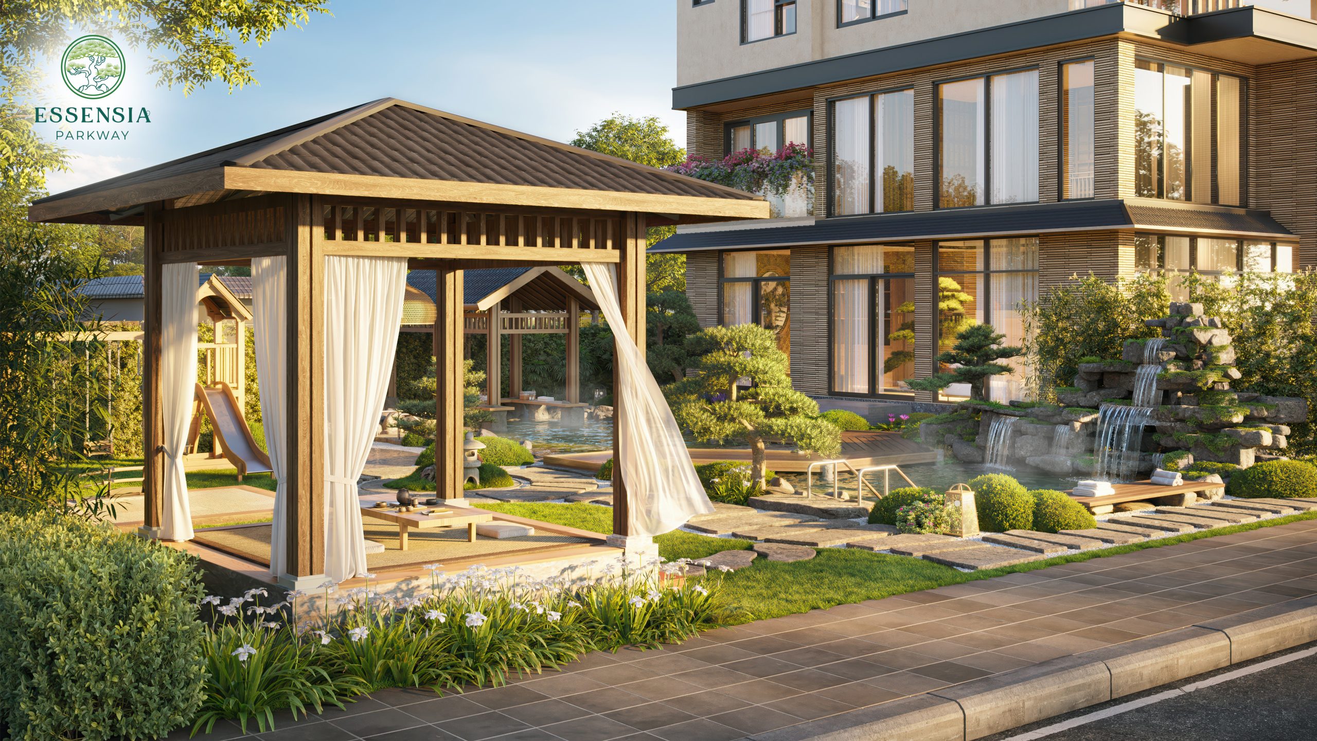 Tiện ích Wellness và không gian xanh Essensia Parkway