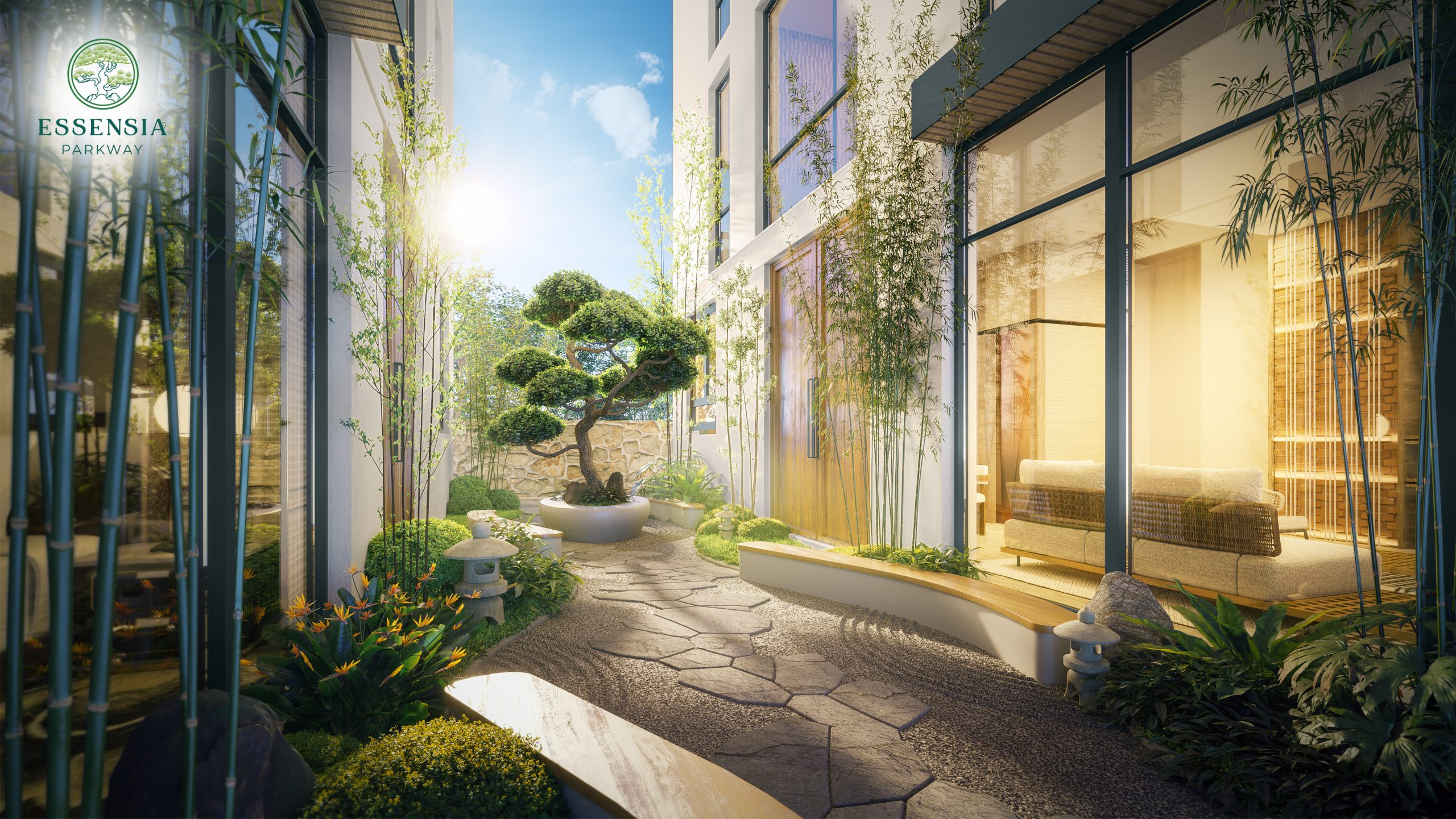 Tiện ích Wellness và không gian xanh Essensia Parkway