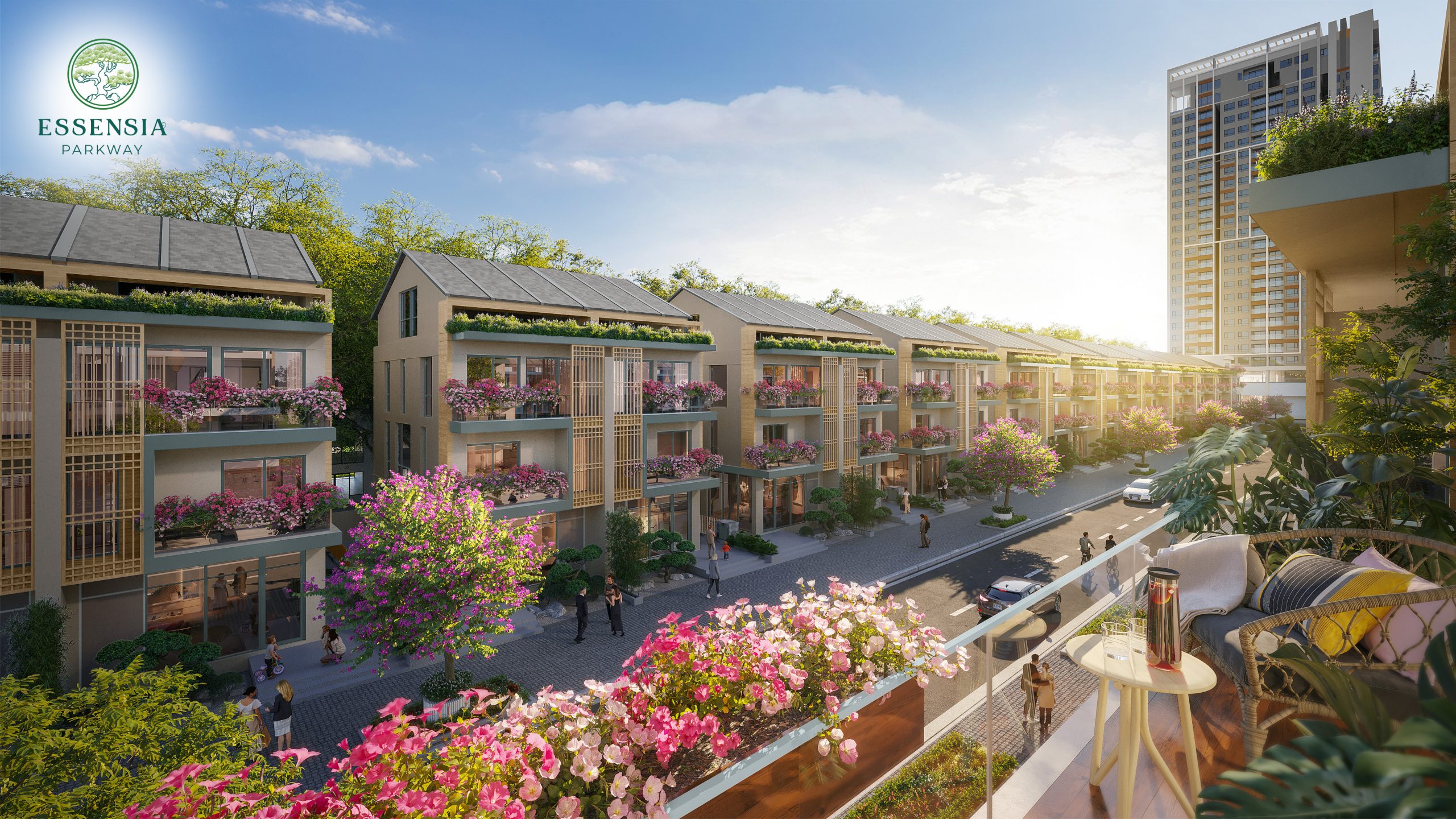 Tiện ích Wellness và không gian xanh Essensia Parkway