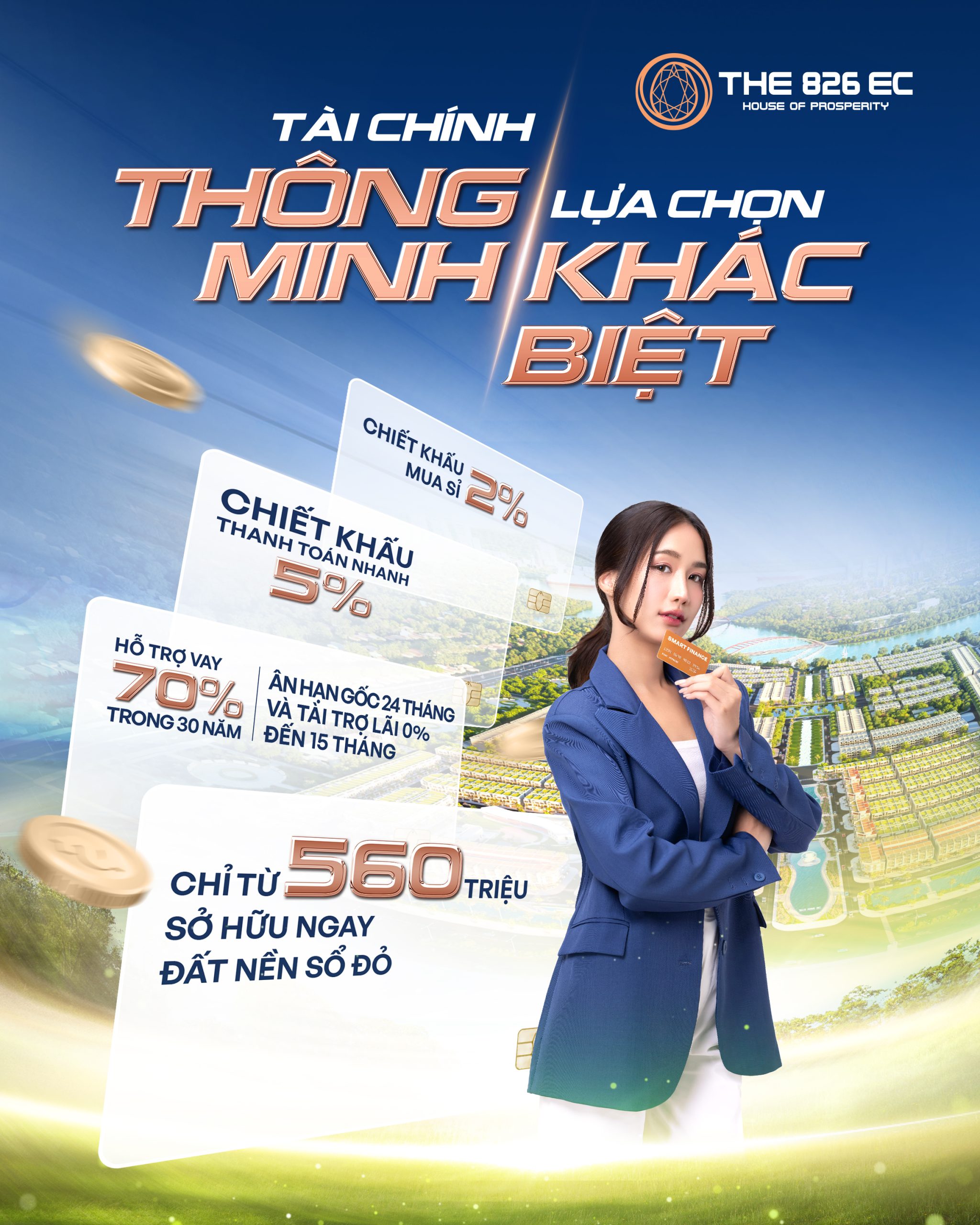 Chính sách bán hàng dự án The 826 EC – chiết khấu và ưu đãi mới nhất