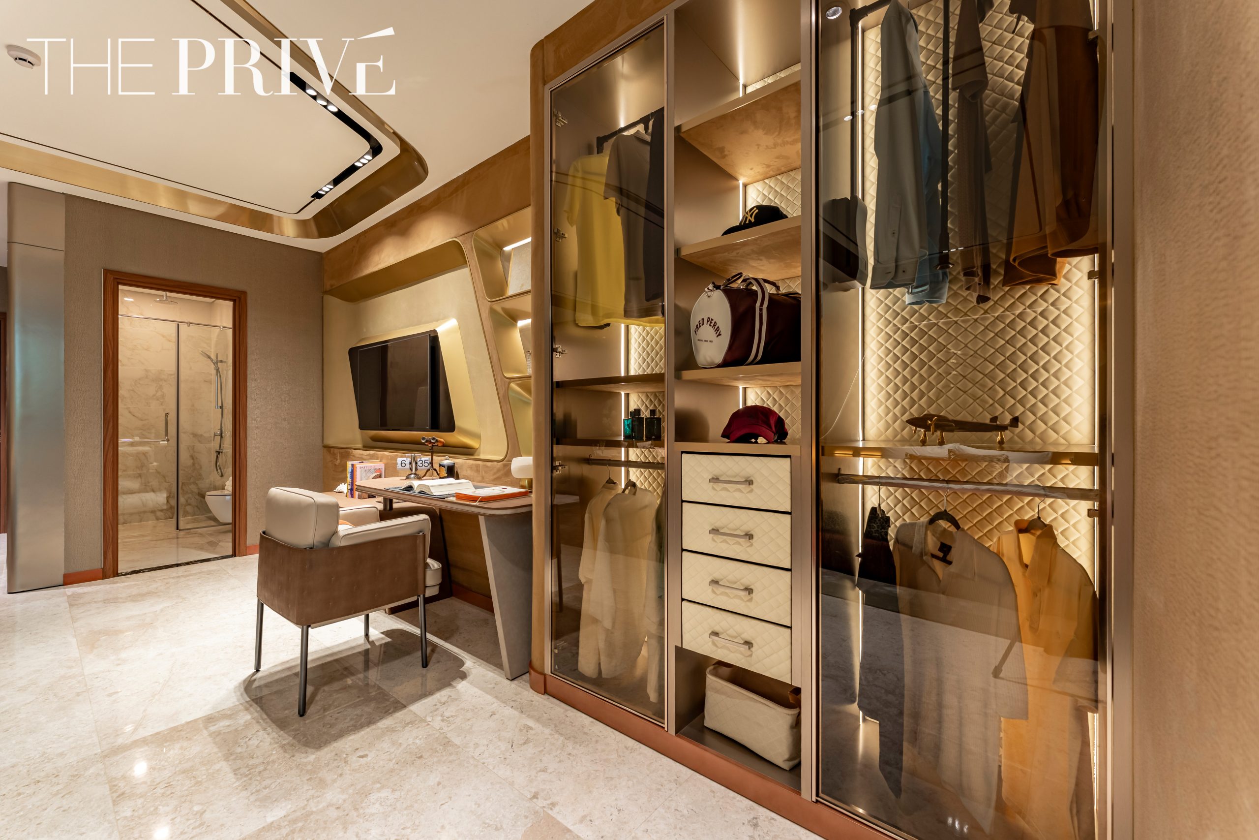 Căn hộ mẫu The Privé Đất Xanh thiết kế cao cấp
