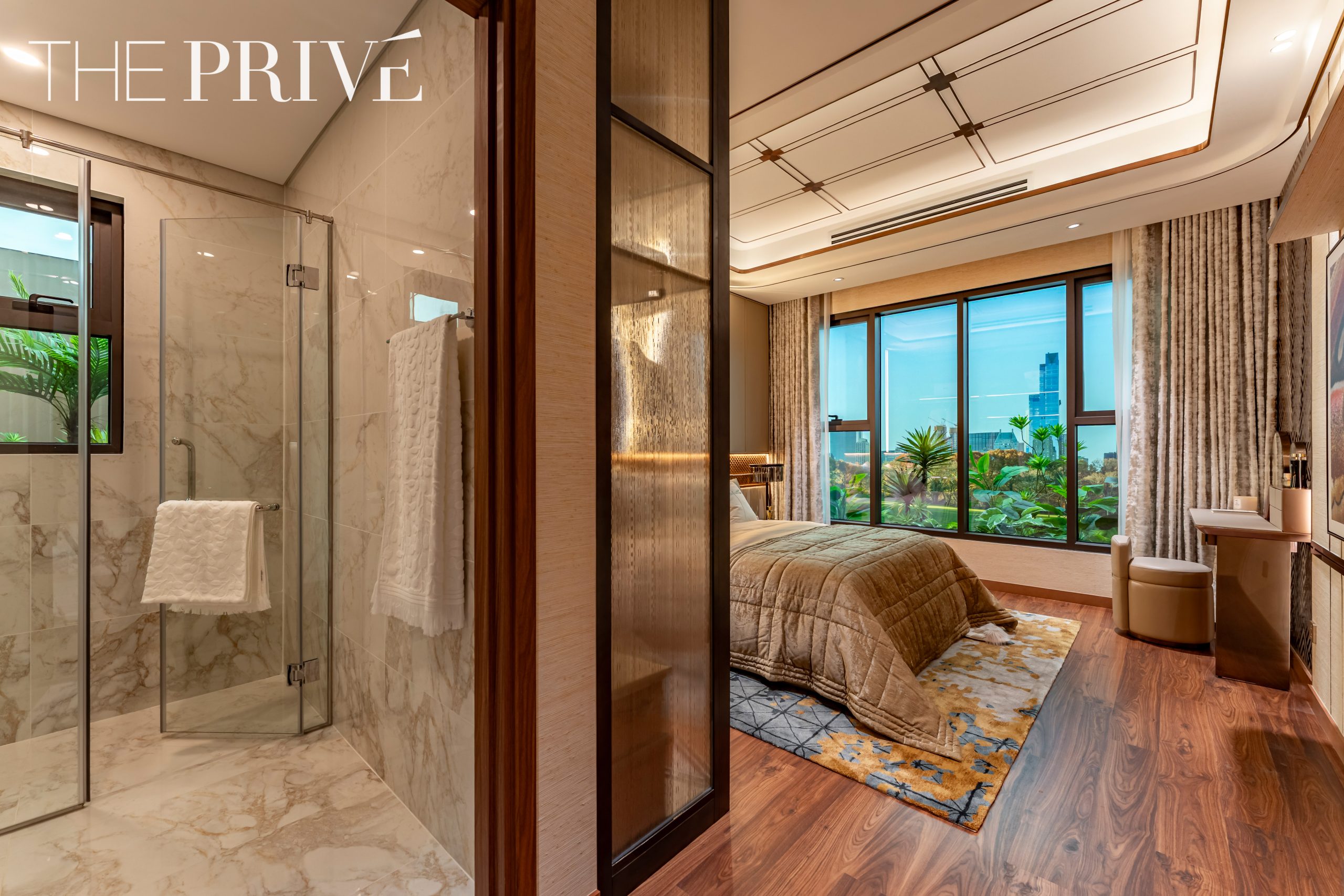 Căn hộ mẫu The Privé Đất Xanh thiết kế cao cấp