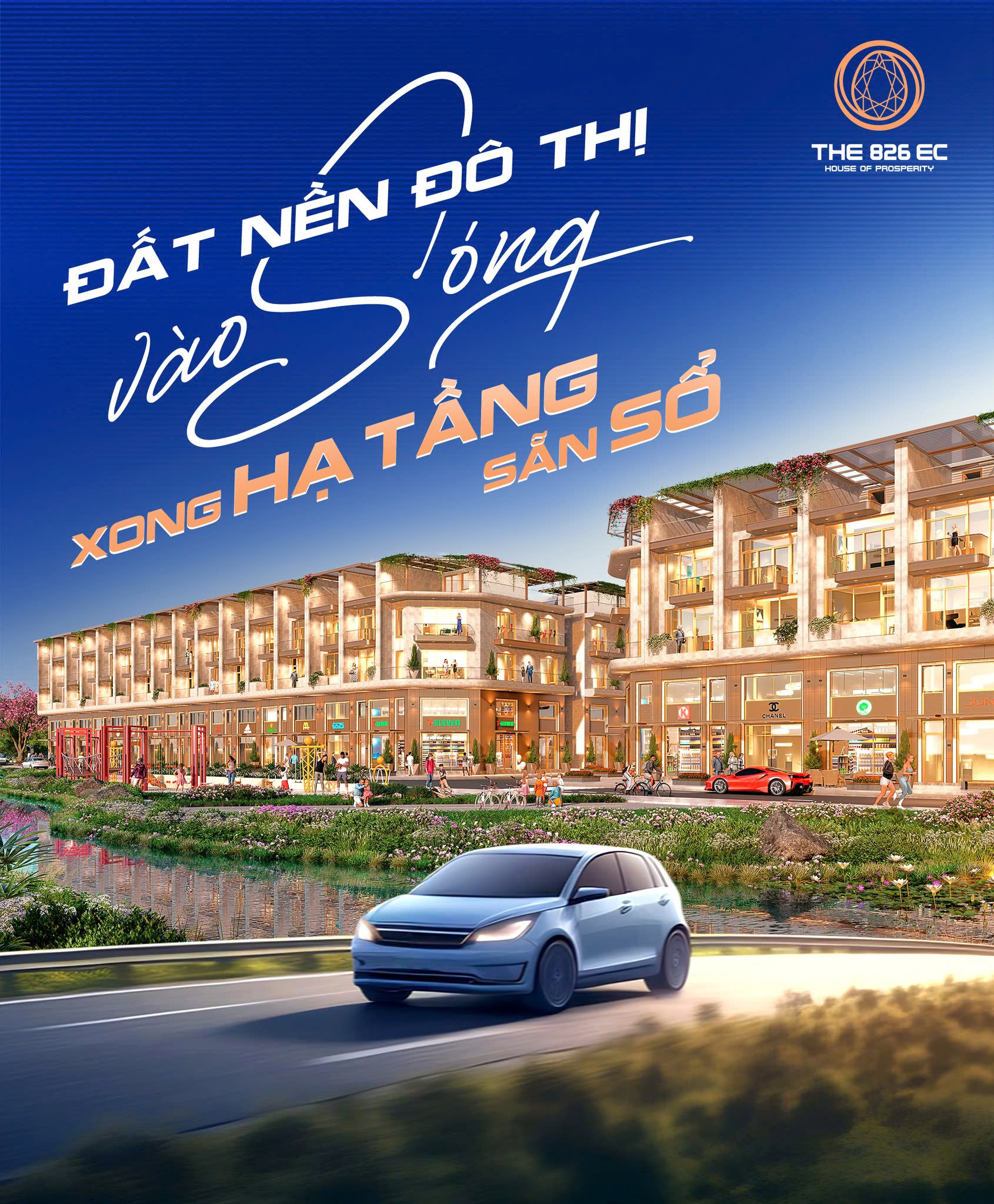 Tiềm năng đầu tư dự án The 826 EC Long Hậu – vị trí chiến lược và sinh lời cao