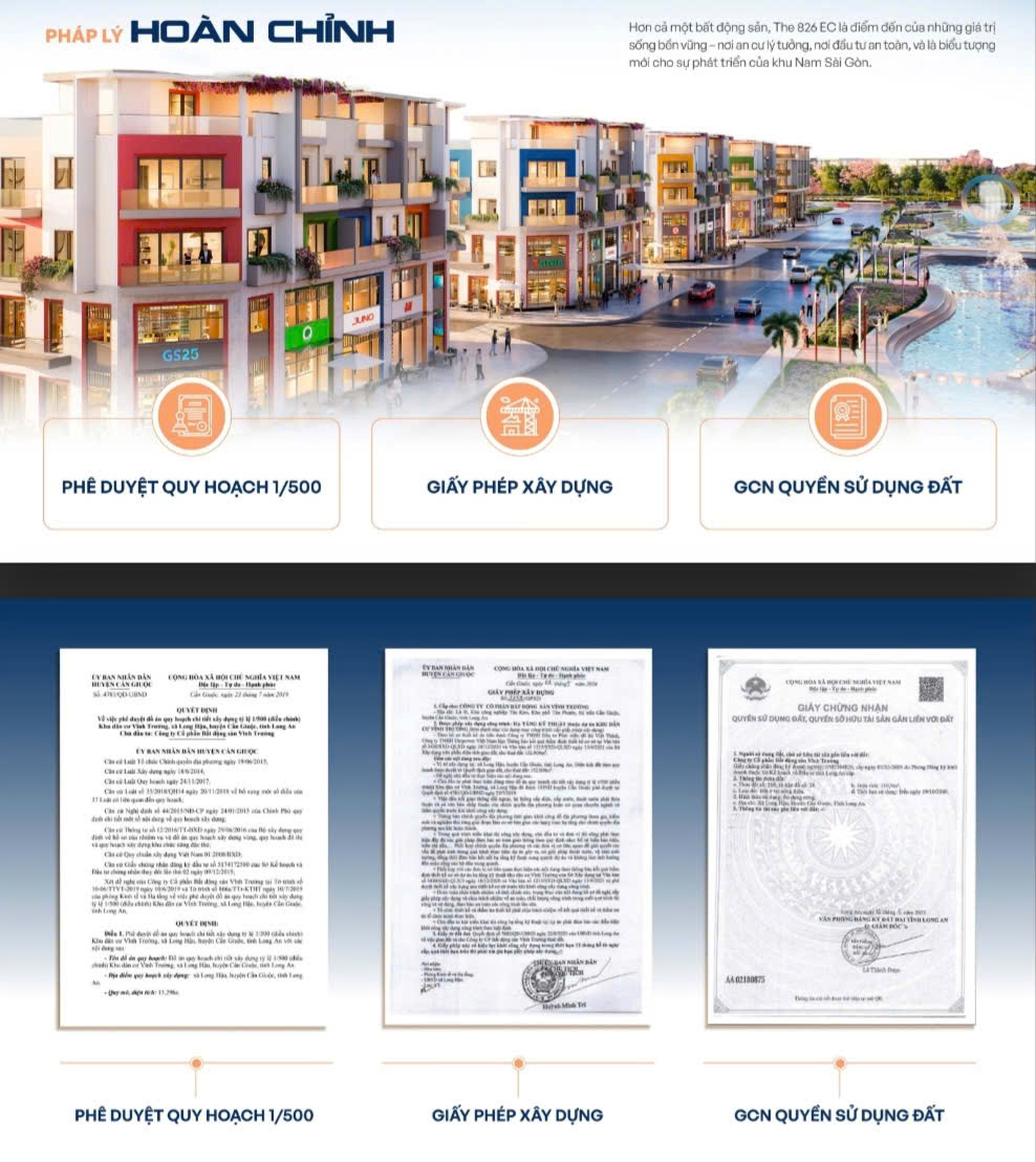 Tiềm năng đầu tư dự án The 826 EC Long Hậu – vị trí chiến lược và sinh lời cao