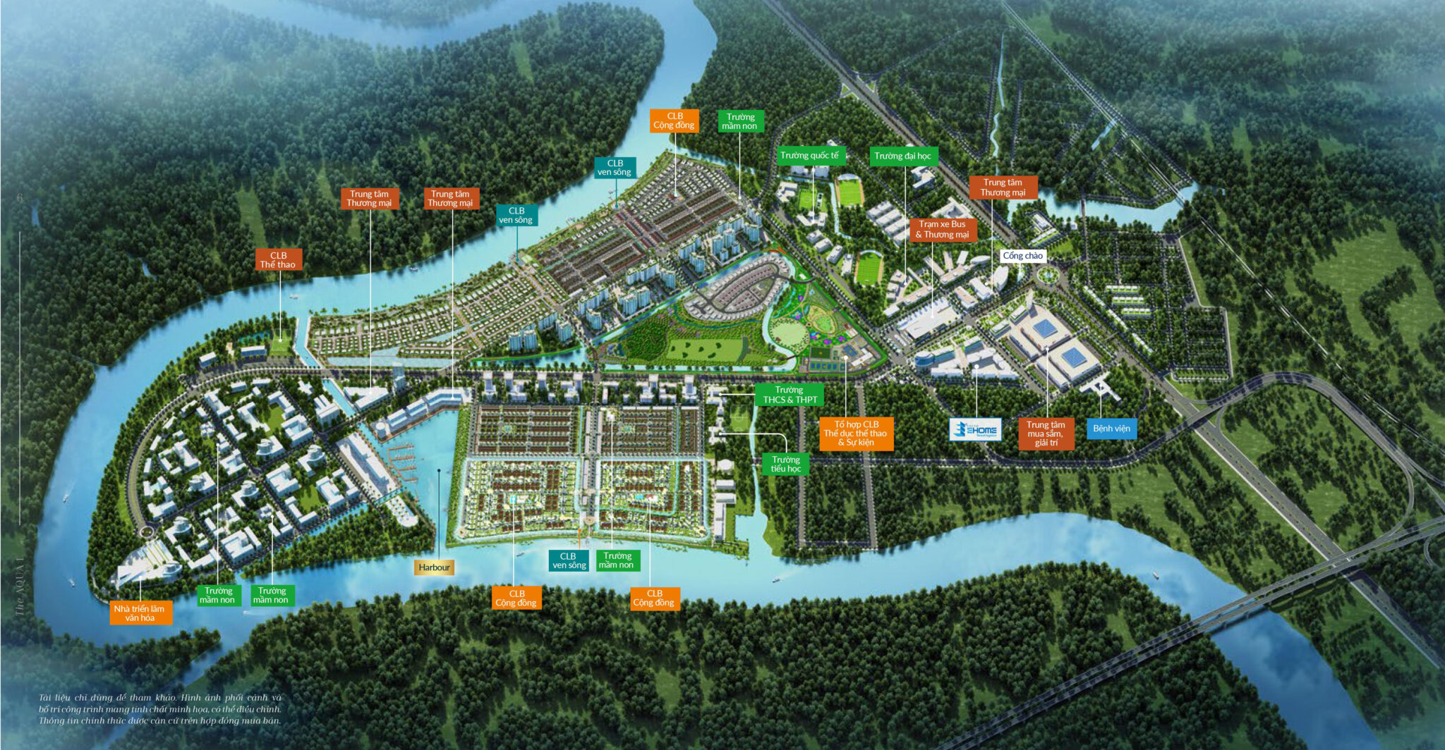 Tiện ích nội khu Waterpoint Nam Long chuẩn quốc tế