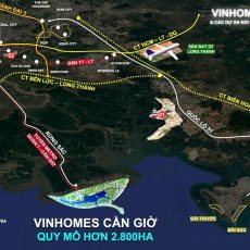 Vị trí Vinhomes Green Paradise trên bản đồ huyện Cần Giờ