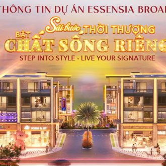 hophouse Essensia Broadway mặt tiền thương mại Nguyễn Hữu Thọ