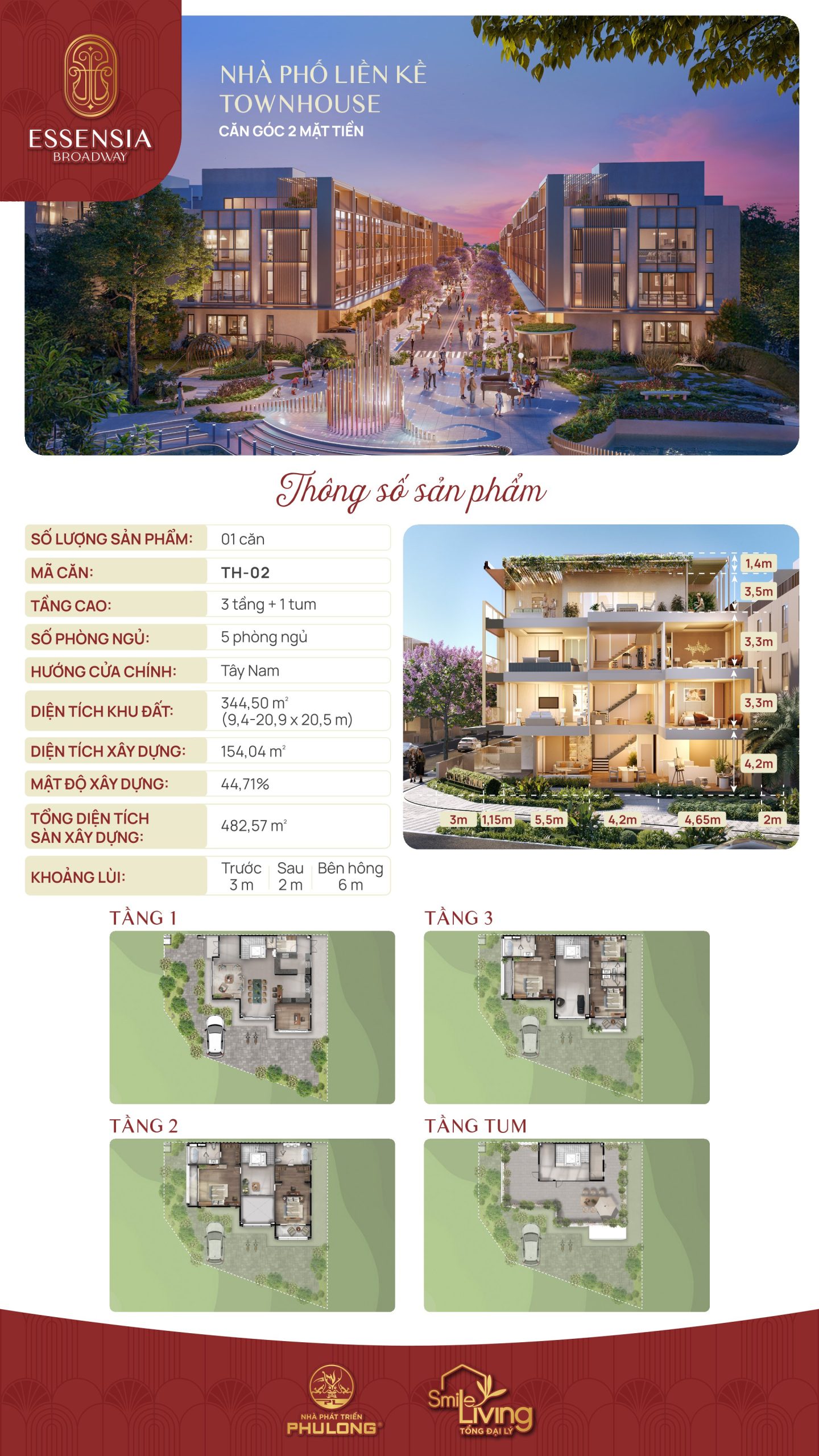 Nhà phố thiết kế hiện đại