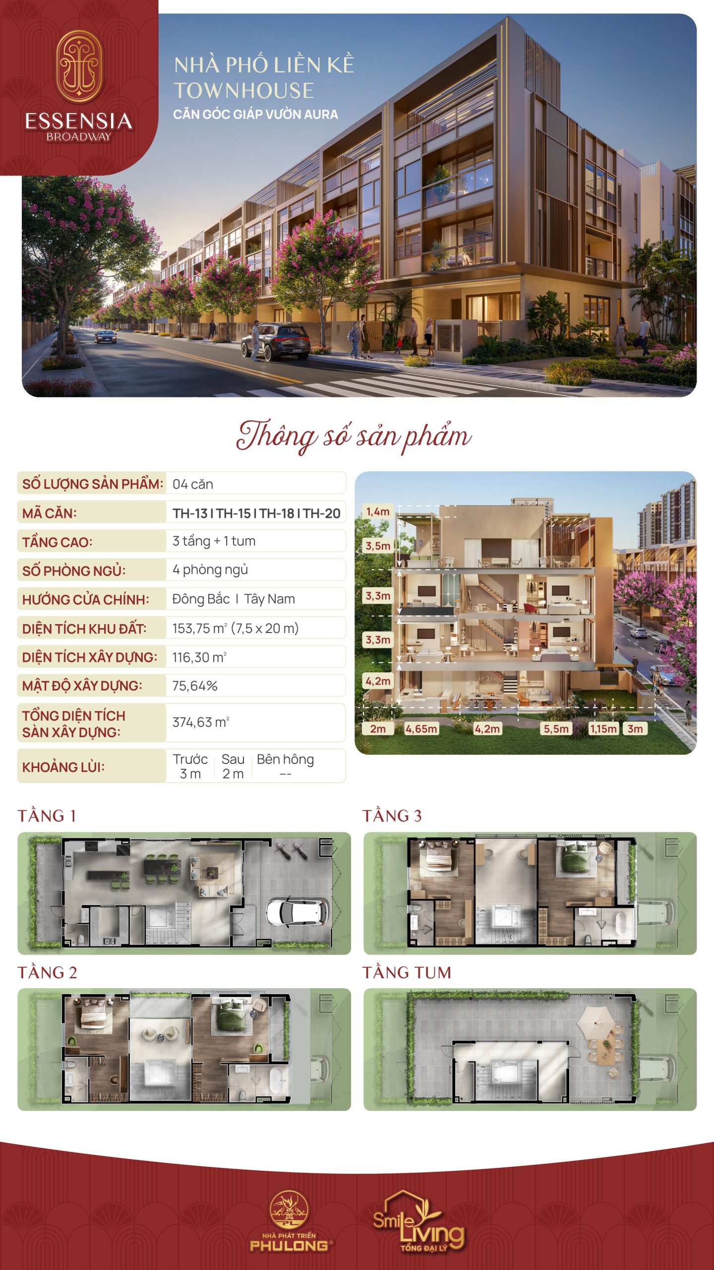 Nhà phố thiết kế hiện đại