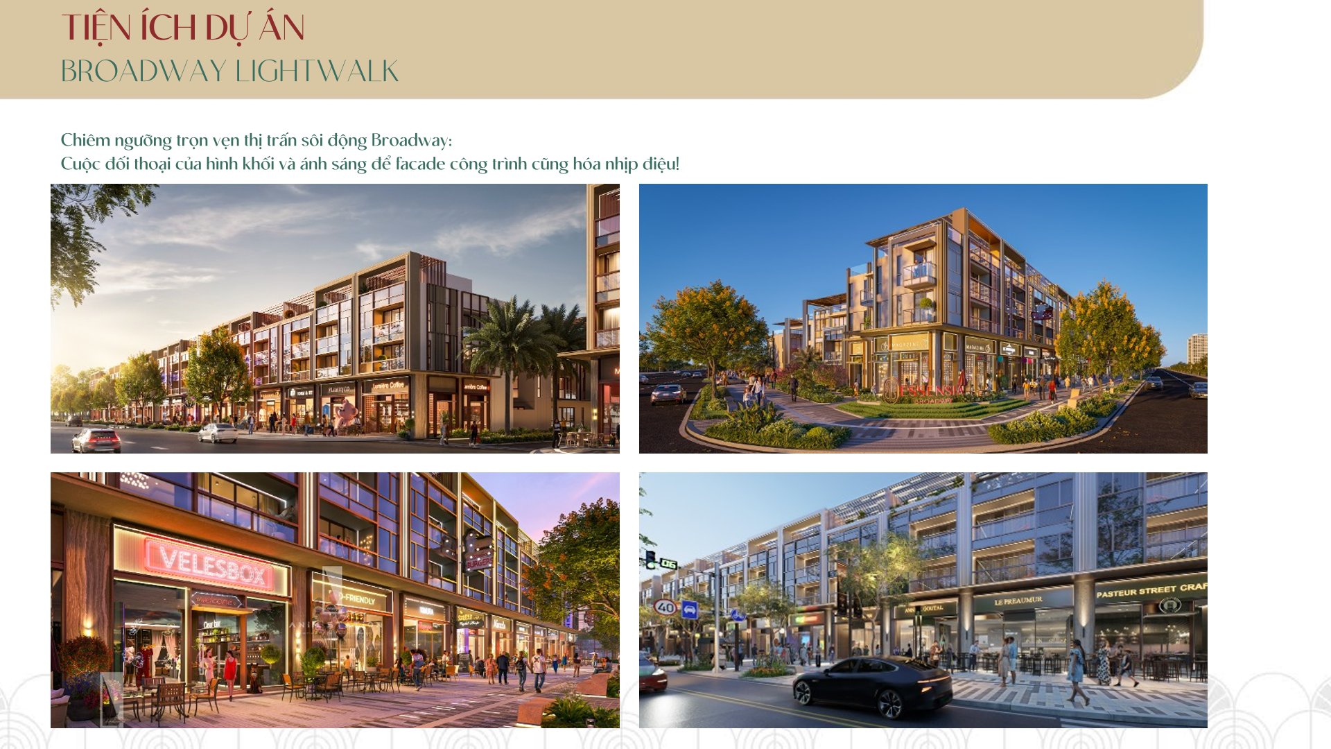 Tiện ích Essensia Broadway cao cấp