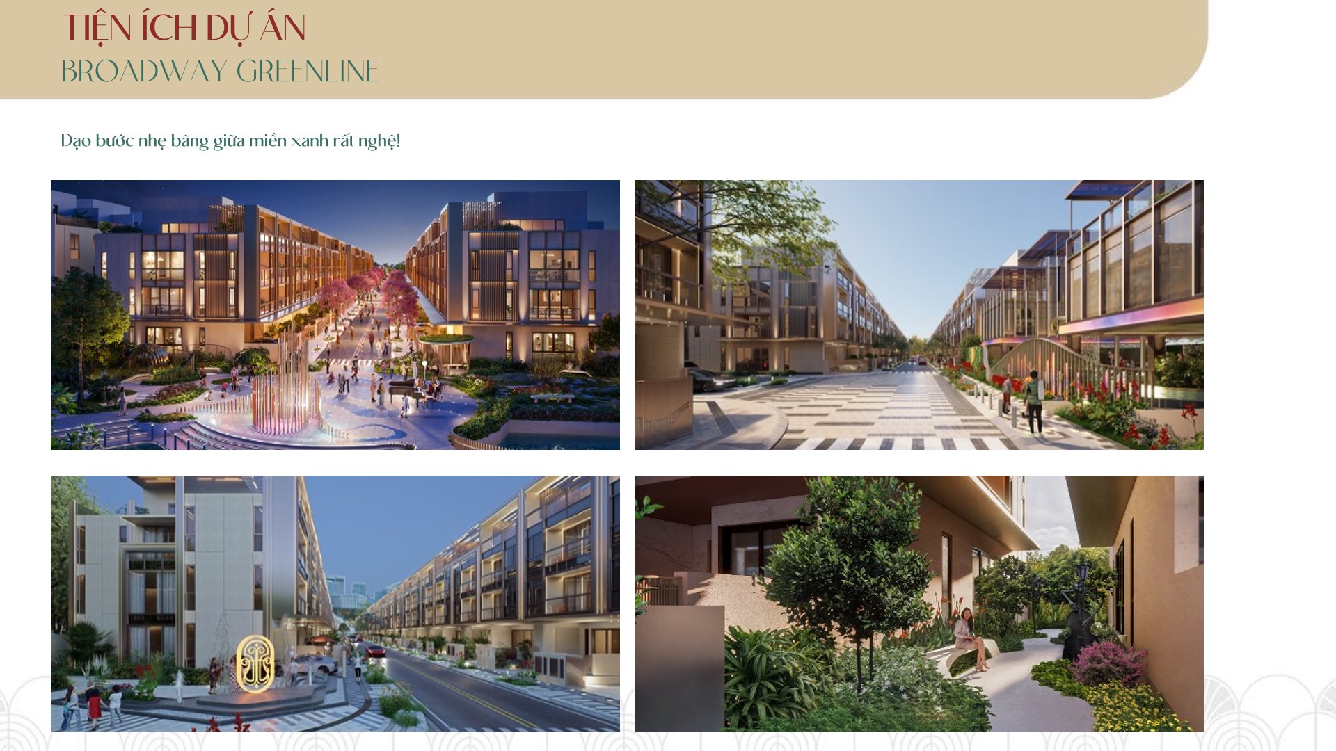 Tiện ích Essensia Broadway cao cấp