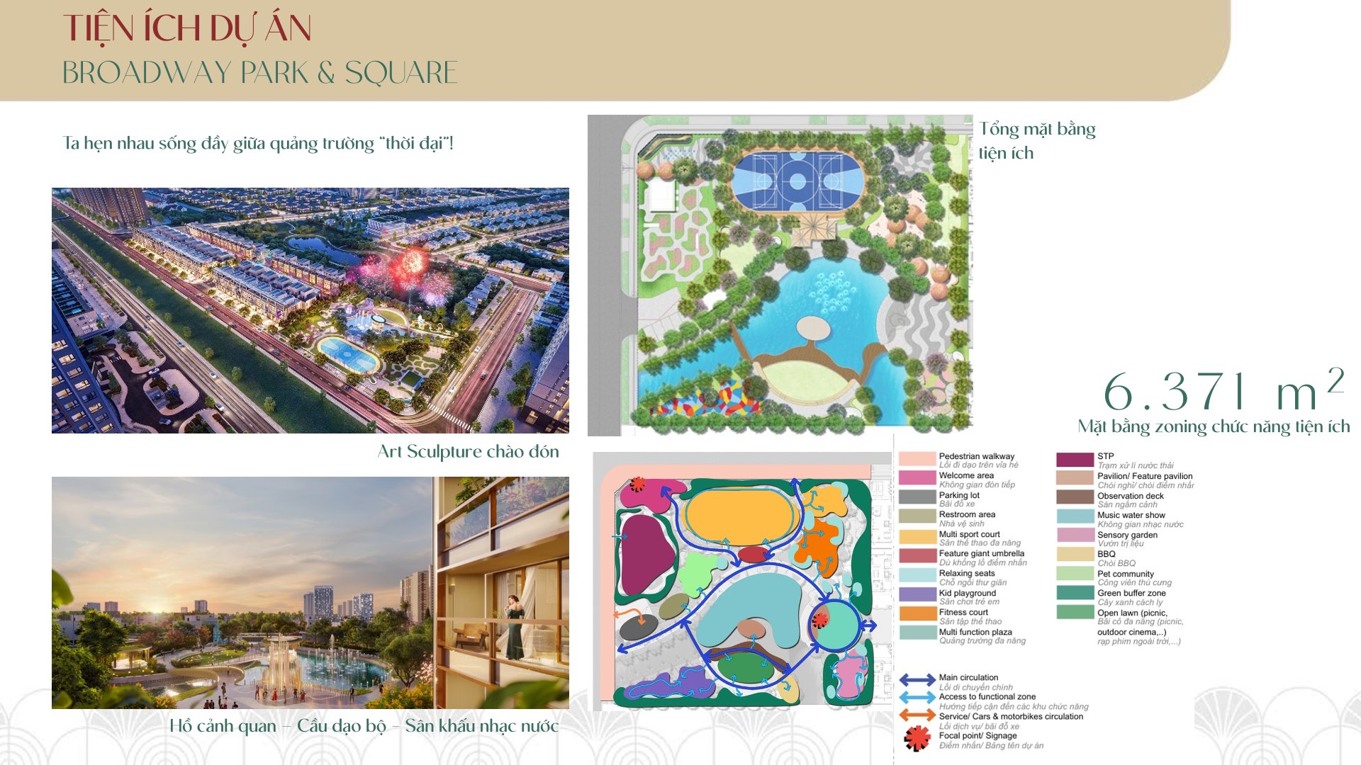 Tiện ích Essensia Broadway cao cấp