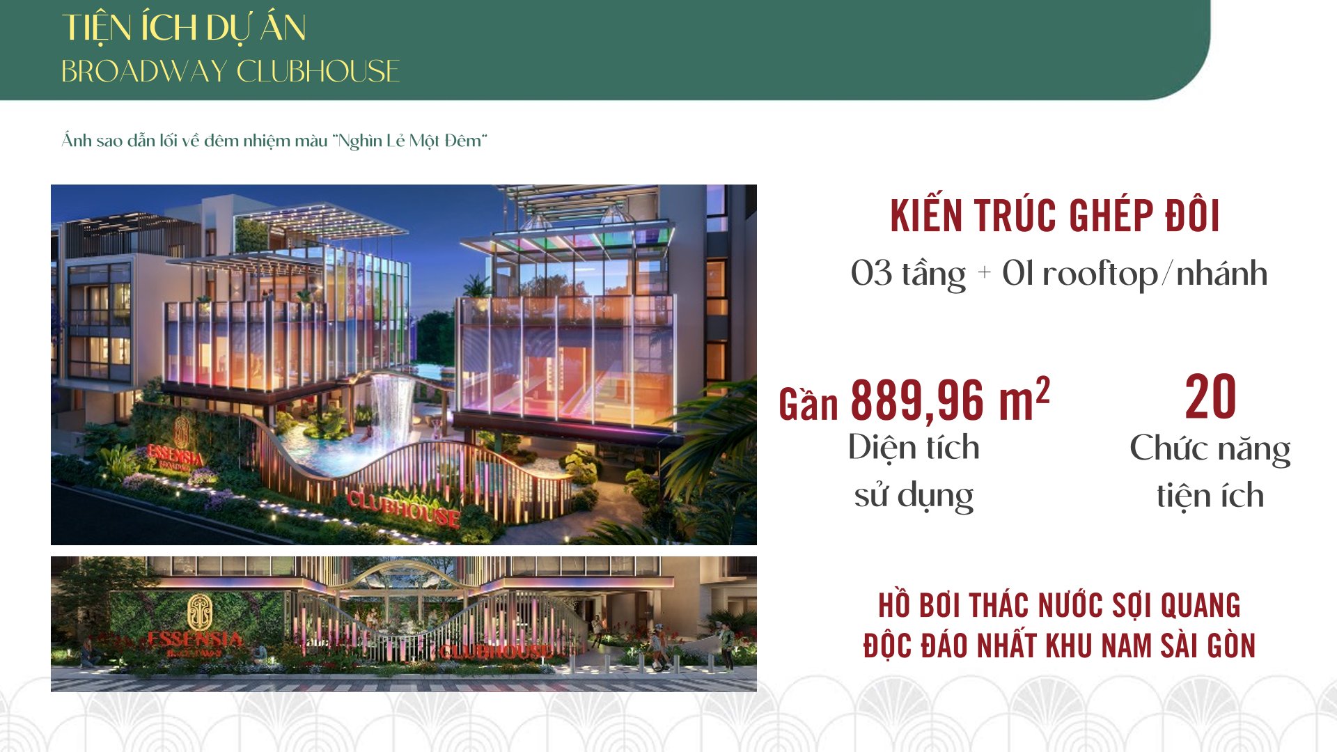 Tiện ích Essensia Broadway cao cấp