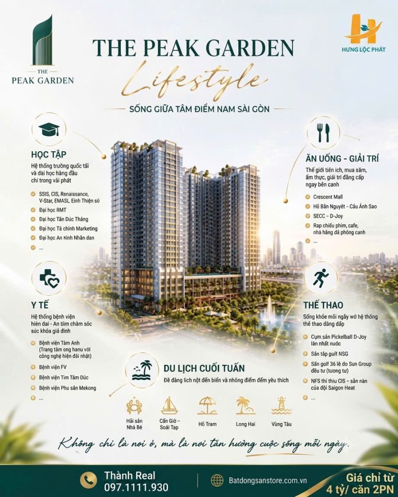Tiện ích Wellness Apartment The Peak Garden